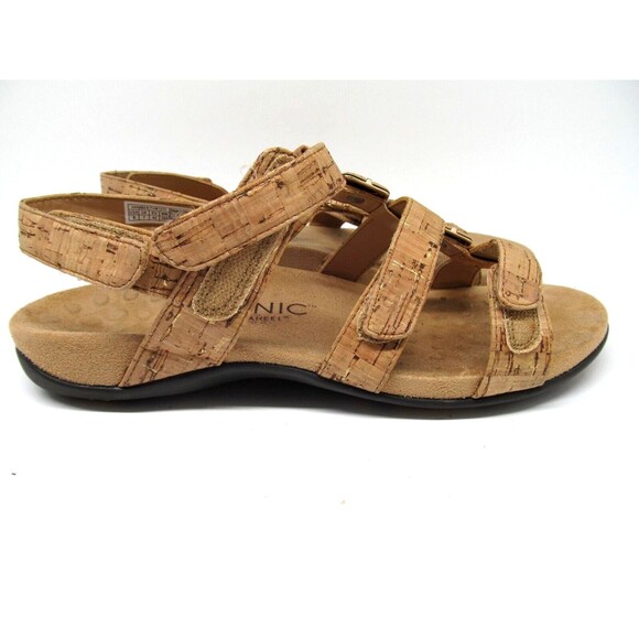 Vionic Orthaheel Amber Adjustable Strappy Sandals Size US 9 B preowned - Picture 2 of 10
